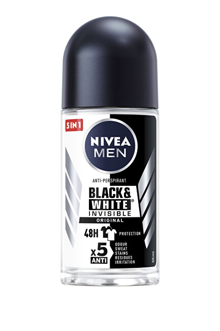 Nivea Ball antiperspirant for men Invisible For Black & White Power 50 ml 50ml Kvepalai Vyrams