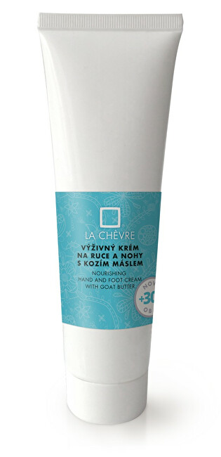 La Chevre Nourishing cream for hands and feet with goat butter 130g rankų kremas