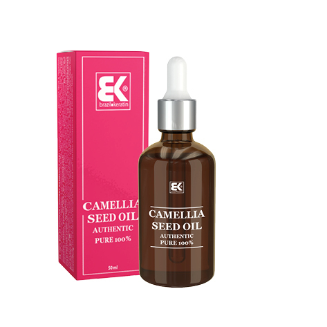 Brazil Keratin 100% pure (Camelia Seed Oil Authentic Pure ) 50 ml 50ml vietinės priežiūros priemonė