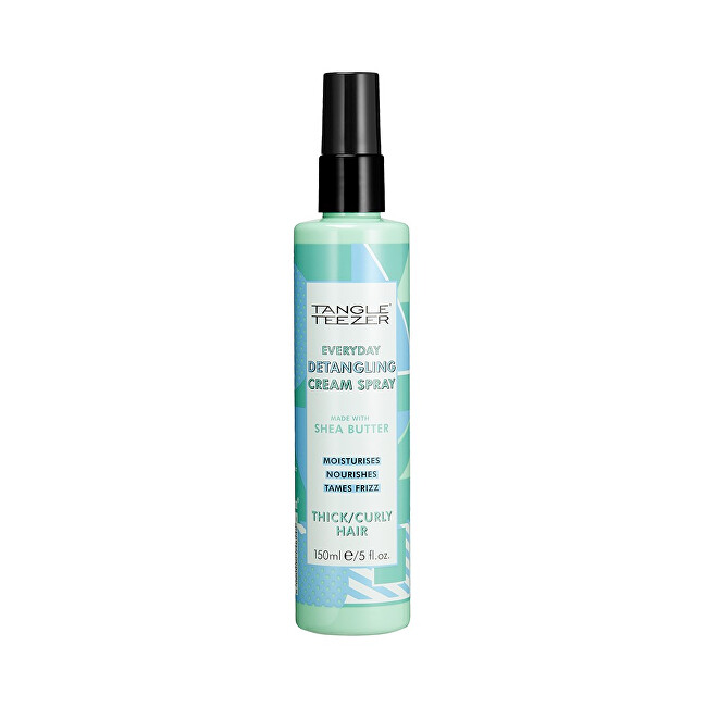 Tangle Teezer Everyday Detangling Cream Spray 150 ml for easier combing of hair for strong and curly hair 150ml nenuplaunama plaukų priežiūros priemonė
