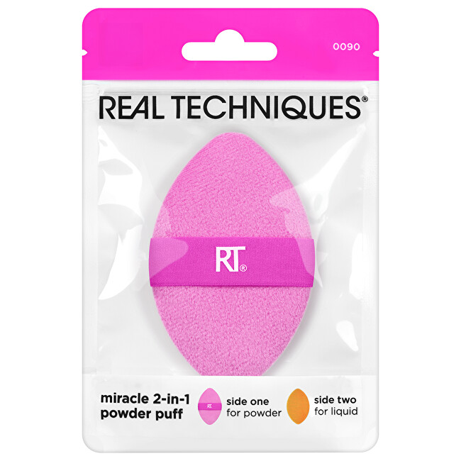 Real Techniques 2-in-1 Powder Puff teptukas