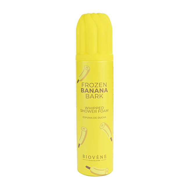 Biovene Frozen Banana Bark Whipped Shower Foam 250 ml 250ml Moterims