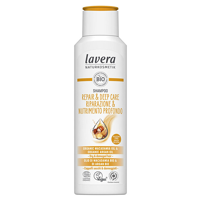 Lavera lavera Šampon Repair & Deep Care 250 ml 250ml šampūnas