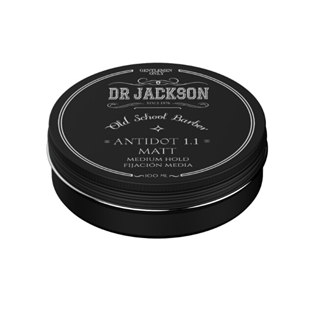 Dr.Jackson Matte hair wax Antidot 1.1 Medium Hold Wax 100 ml 100ml modeliavimo priemonė