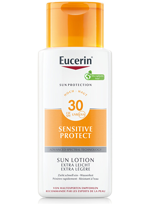 Eucerin Extra Light Sun Lotion Sensitive Protect SPF 30 (Extra Light Sun Lotion) 150 ml 150ml Moterims