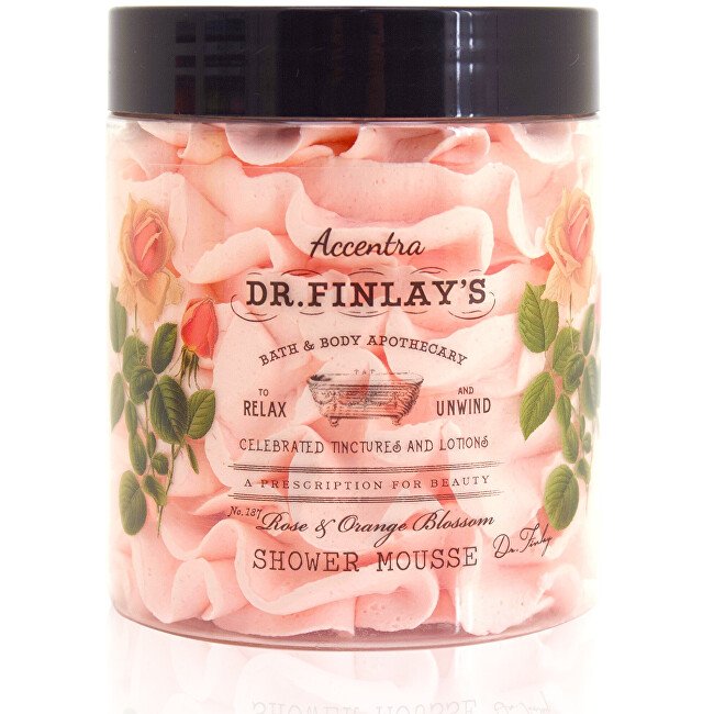 Accentra Rose & Orange Blossom Shower Mousse 160 g Moterims