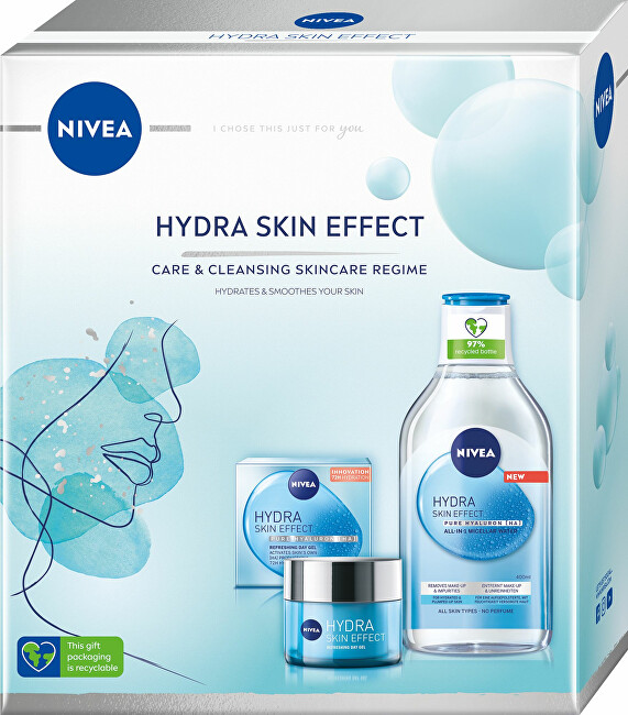 Nivea Gift packaging for hydrated skin at any age Moterims