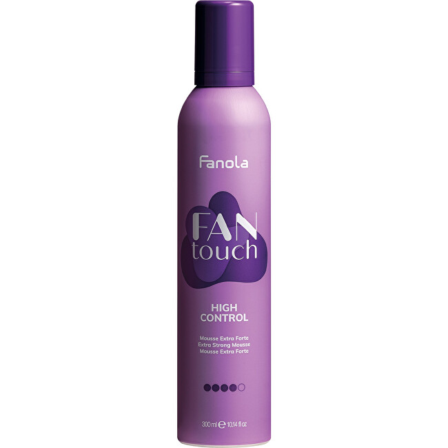 Fanola Extra strong hardener High Control Extra Strong Mousse 300 ml 300ml modeliavimo priemonė