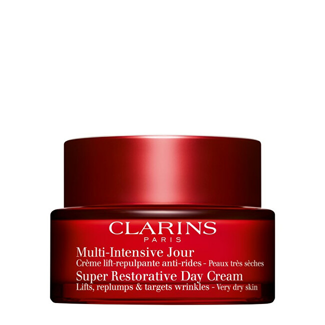 Clarins Day cream for mature and very dry skin ( Super Restorative Day Cream) 50 ml 50ml vietinės priežiūros priemonė