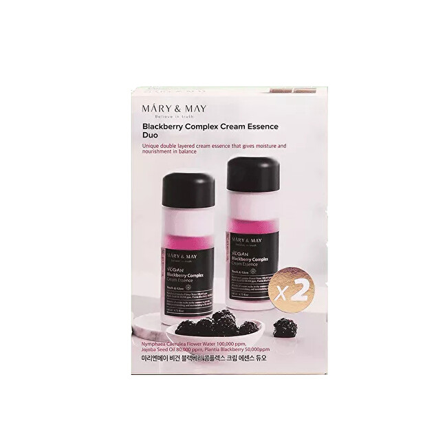 MARY & MAY Blackberry Complex Cream Essence Duo Set Moterims