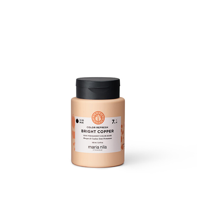 Maria Nila Colour Refresh Bright Copper 7.4 Tinting Mask 100ml &scaron;ampūnas
