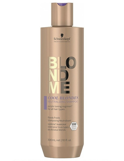 Schwarzkopf Professional Blondme Cool Blonde ( Neutral izing Shampoo) 1000ml šampūnas