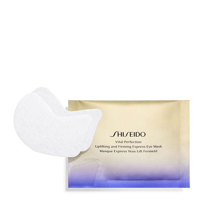 Shiseido Vital Perfection (Uplifting and Firming Express Eye Mask) 2 x 12 pcs vietinės priežiūros priemonė