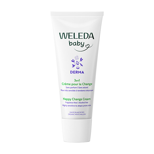 Weleda Derma 3in1 Nappy Change Cream (50 ml) 50ml