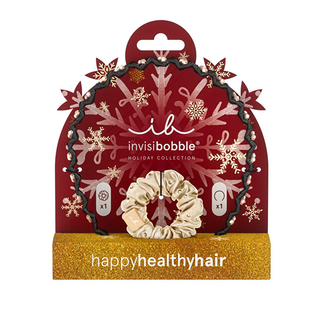 Invisibobble Holidays Winterful Life hair accessories gift set 2 pcs plaukų formavimo prietaisas