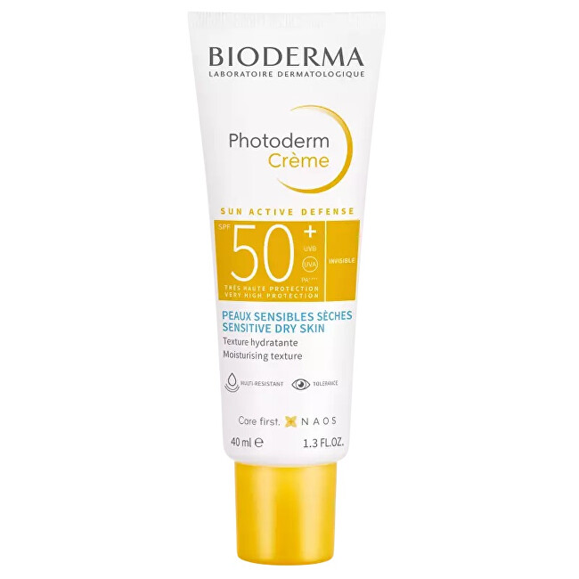 BIODERMA Sun protection cream for sensitive and dry skin SPF 50+ Photoderm Creme (Cream) 40 ml 40ml veido apsauga