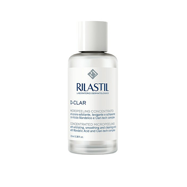 Rilastil Intensive skin exfoliating treatment D-CLAR ( Concentrate d Micropeeling) 100 ml 100ml makiažo valiklis