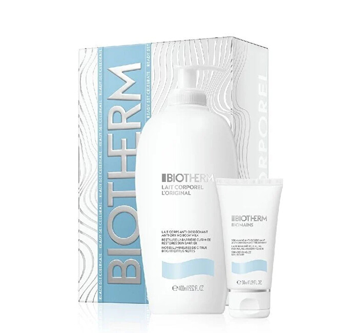 Biotherm Lait Corporel body care gift set Moterims