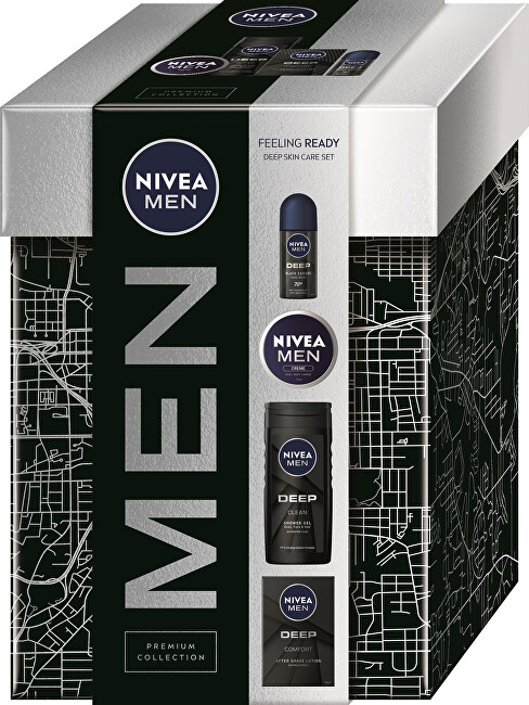 Nivea Feeling Ready body and skin care gift set Vyrams