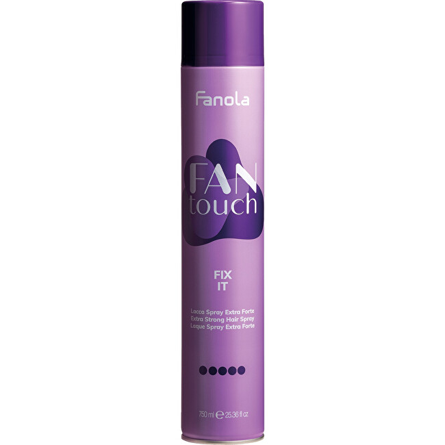 Fanola Extra strong hairspray Fix It Extra Strong Hair Spray 750ml modeliavimo priemonė