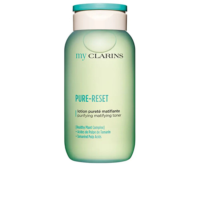 Clarins Cleansing and mattifying skin tonic Pure Reset (Purifying Matifying Toner) 200 ml 200ml makiažo valiklis