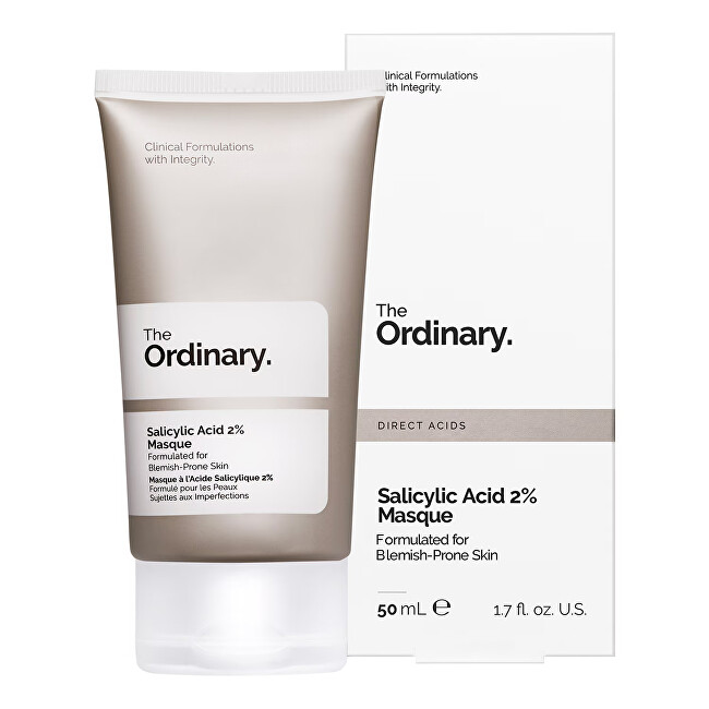 The Ordinary Salicylic Acid 2% Purifying Face Mask (Masque) 50 ml 50ml vietinės priežiūros priemonė