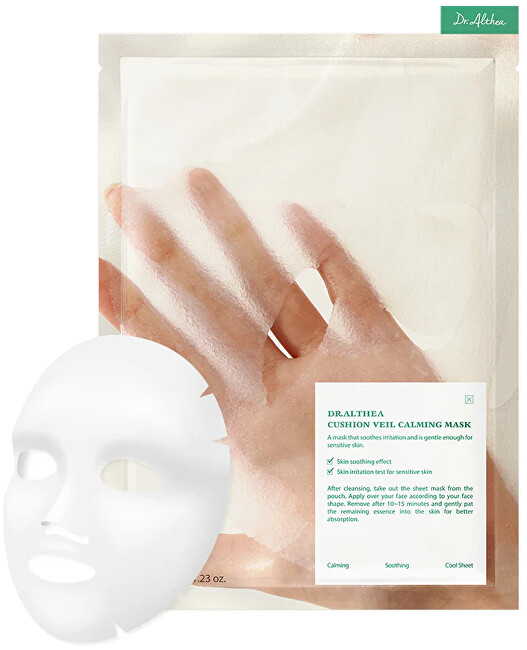 Dr. Althea Cushion Veil Calming Mask 35 g vietinės priežiūros priemonė
