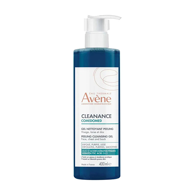 Avene Comedomed Peeling Cleansing Gel 400 ml 400ml vietinės priežiūros priemonė