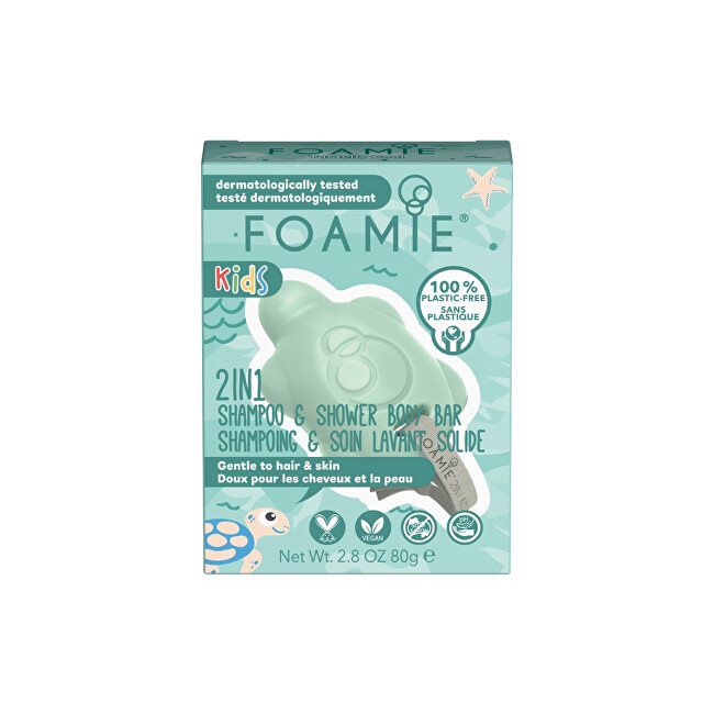 Foamie Children´s body and hair shower care Mango & Coconut (2 in 1 Shampo & Shower Body Bar) 80 g Vaikams