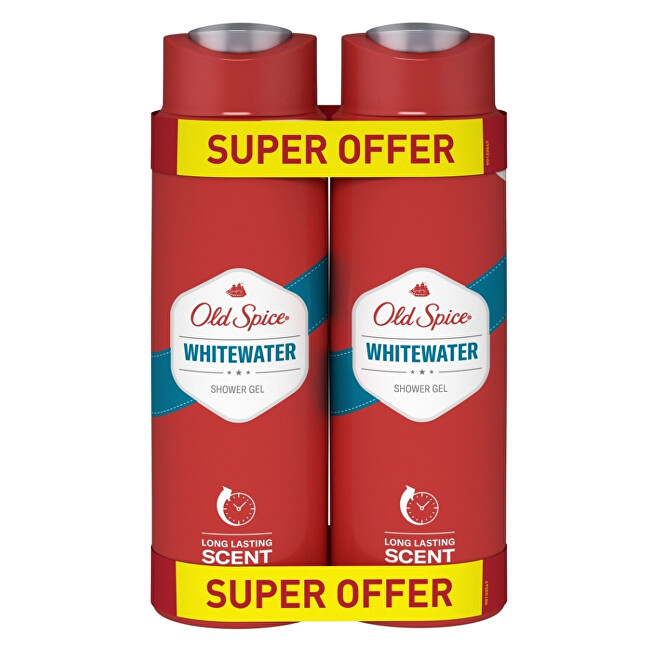 Old Spice Old Spice sprchový gel White water DUO 2x400ml 400ml Vyrams