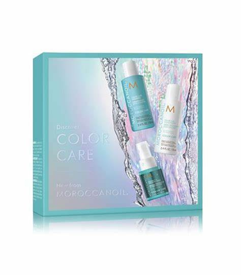 Moroccanoil Color Care cosmetic set šampūnas