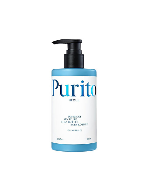 PURITO Ocean Breeze Luminous Moisture Shea Butter Body Lotion 300 ml 300ml Moterims