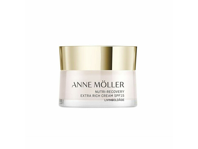 Anne Möller Balancing skin cream SPF 15 Livingoldâge (Nutri-Recovery Extra Rich Cream) 50 ml 50ml vietinės priežiūros priemonė
