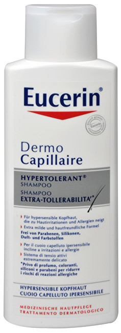 Eucerin Hypertolerant shampoo for irritated and allergic skin DermoCapillaire 250 ml 250ml Unisex