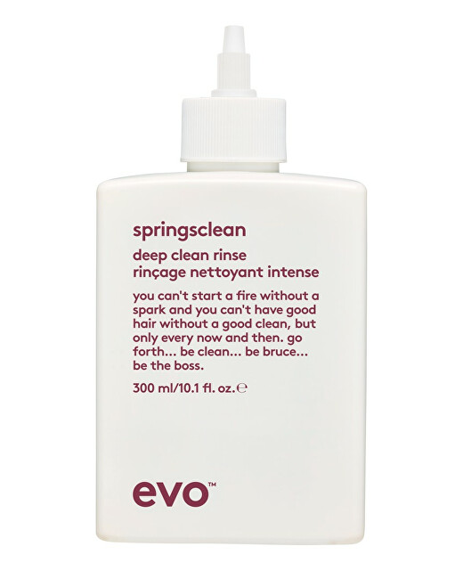 evo Deep Clean Shampoo for curly and wavy hair Springsclean (Deep Clean Rinse) 300 ml 300ml šampūnas