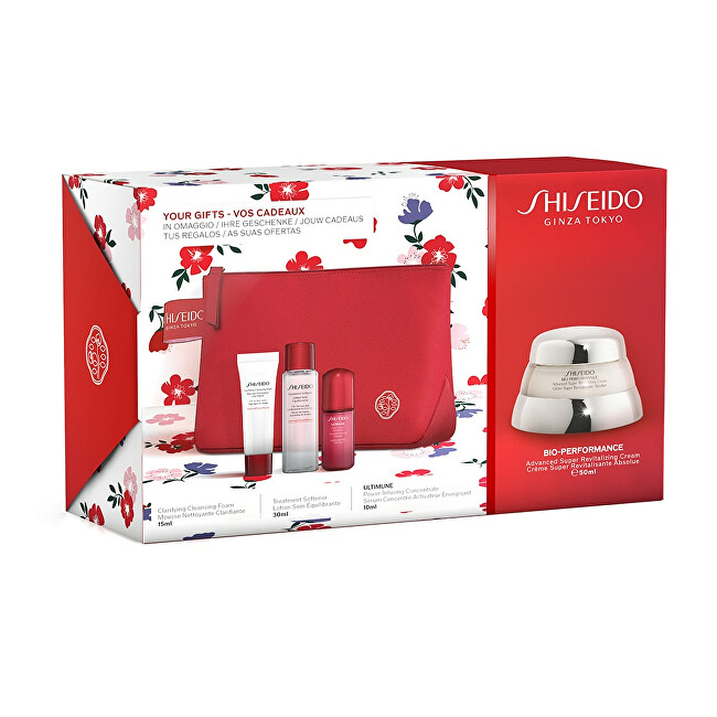 Shiseido Advanced Super Revita licking Cream Set vietinės priežiūros priemonė