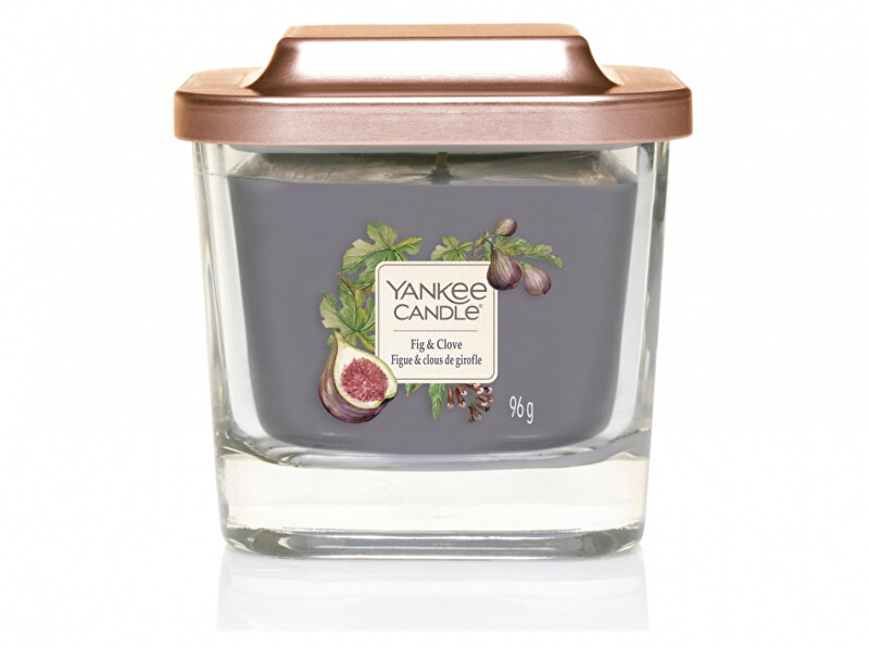 Yankee Candle Aromatic candle small square Fig & Clove 96 g Kvepalai Unisex