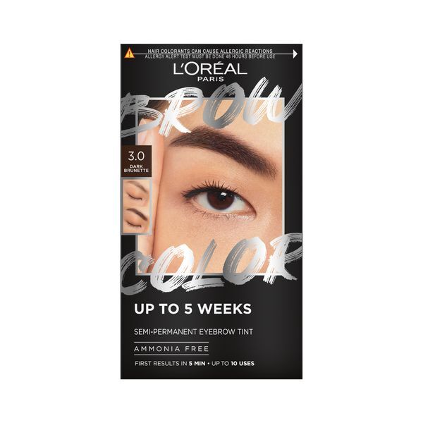L&acute;Or&eacute;al Paris Semi-Permanent Eyebrow Tint Brow Color 5.0 Brunette antakių dažai