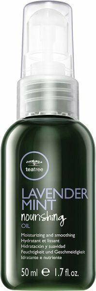 Paul Mitchell Moisturizing and smoothing hair oil Tea Tree Lavender Mint ( Nourish ing Oil) 50 ml 50ml nenuplaunama plaukų priežiūros priemonė