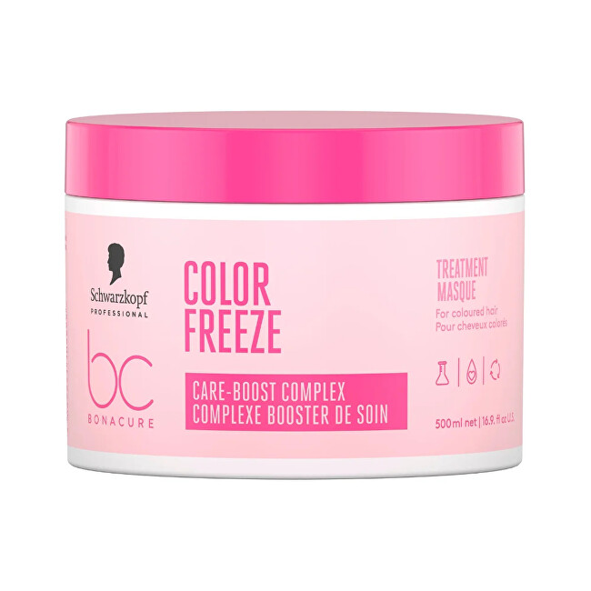 Schwarzkopf Professional Mask for colored hair Color Freeze Mask Care-Boost Complex 500ml &scaron;ampūnas