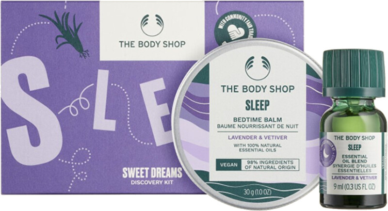 The Body Shop Lavender & Vetiver Sleeping Gift Set Moterims