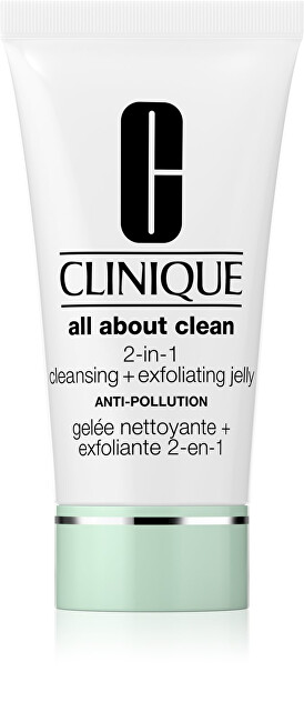 Clinique All About Clean (2-in-1 Clean ser + Exfoliating Jelly) 150ml makiažo valiklis