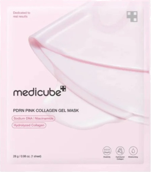 Medicube Revolutionary collagen mask PDRN Pink (Collagen Gel Mask) 1 pc. vietinės priežiūros priemonė