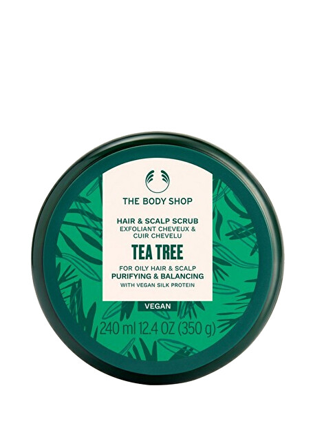 The Body Shop Tea Tree Purifying & Balancing ( Hair & Scalp Scrub) 240 ml 240ml galvos odos šveitiklis