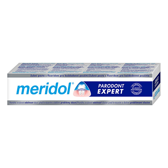 Meridol Toothpaste against bleeding gums and periodontitis Paradont Expert 75 ml 75ml kraujuojančių dantenų priežiūros priemonė