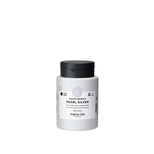 Maria Nila Colour Refresh Pearl Silver 0.92 Tinted Mask 100ml &scaron;ampūnas