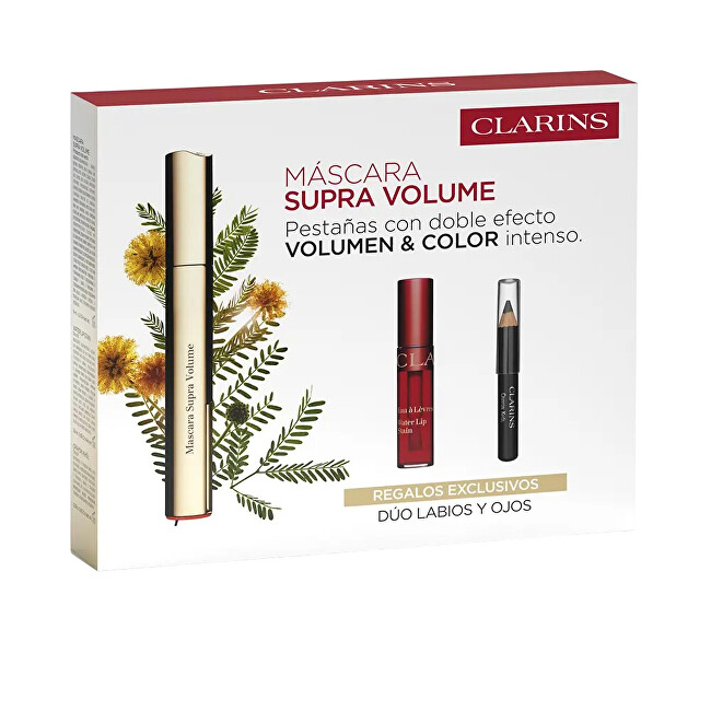 Clarins Supra Volume Gift Set blakstienų tušas Clarins Supra Volume Gift Set blakstienų tušas