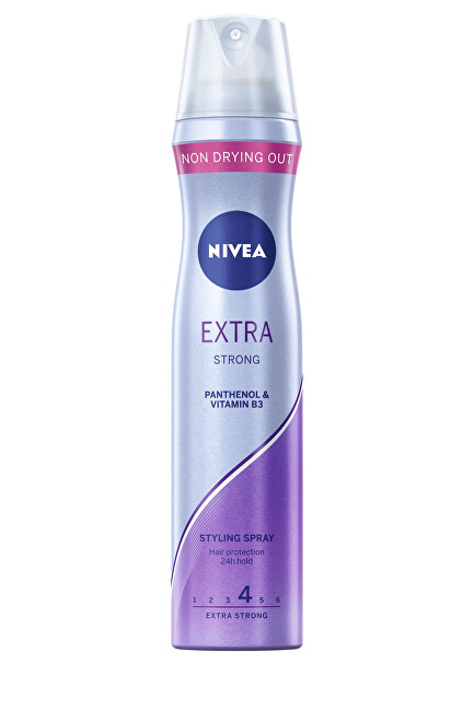 Nivea Strong hold hairspray Extra Strong ( Styling Spray) 250 ml 250ml modeliavimo priemonė