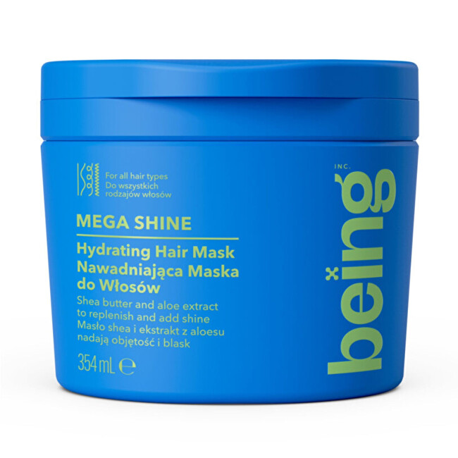 Being Hair mask MEGA SHINE 354 ml 354ml &scaron;ampūnas