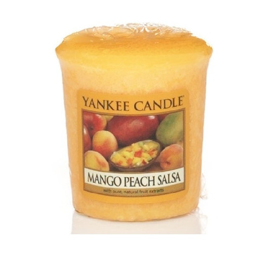 Yankee Candle Fragrant Votive Candle Mango Peach Salsa 49 g kvepianti žvakė